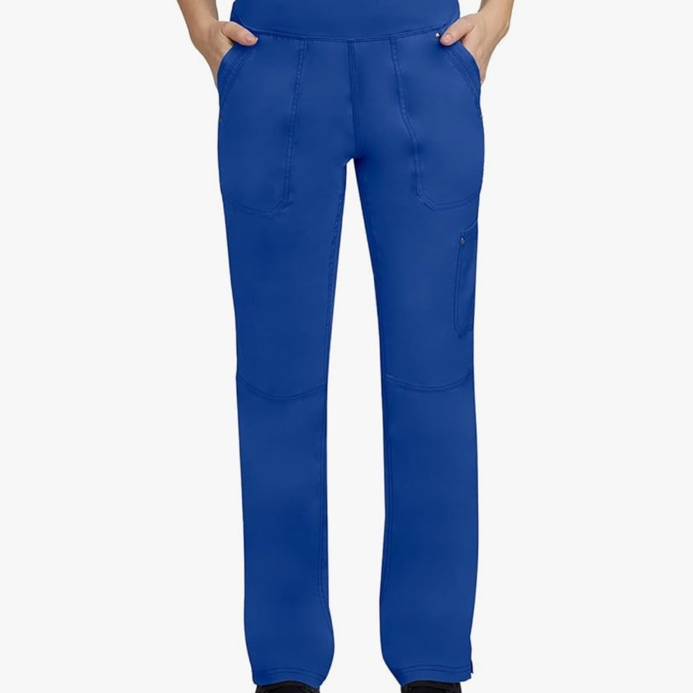 Galaxy Blue healing hands Scrub Pants 5 Pocket Purple Label 9133 Cargo Tori Yoga